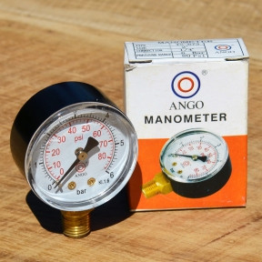 Манометр для автоклаву 6 бар, фото 1