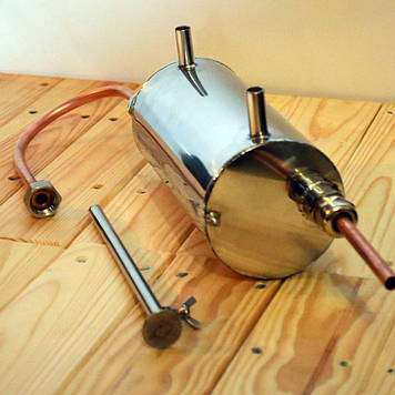 Мідний змійовик-холодильник