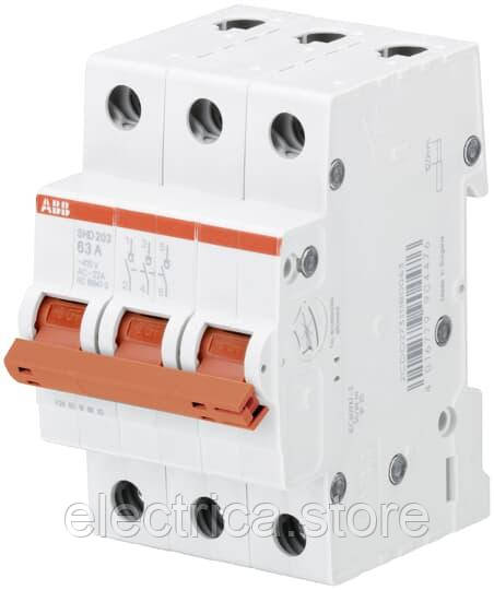 SHD203/63 Вимикач навантаження 3 полюси 63А 2CDD273111R0063, фото 1