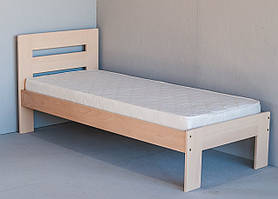 Односпальне ліжко "Талія" з дерева (масив бука)