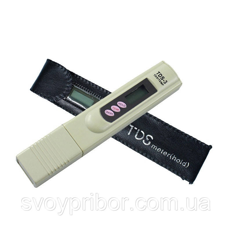 Аналізатор якості води TDS-3М (солемір, ТДС-3М метр), фото 1