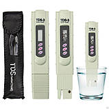 Портативний солемір TDS-3 з ручним калібруванням (0-9990 ppm), фото 2