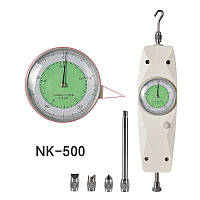Динамометр аналоговий пружинний універсальний NK-500 (ДА-500, ДУ-500) (2 Н / 0,2 кг)