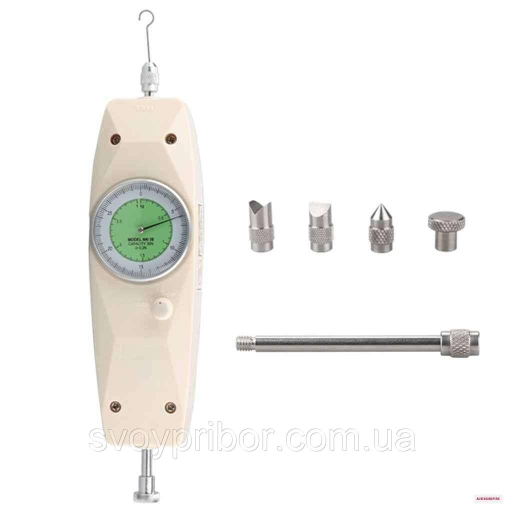 Динамометр аналоговий пружинний універсальний NK-50 (5 кг) (ТАК-50, ДУ-50) (0,25 Н / 0,05 кг), фото 1