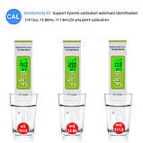 Комбінований TDS/EC/SALT/S. G./Temp метр С-100 (з підсвічуванням), фото 3