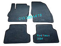 Коврики резиновые Ford Focus 2004 ковры салона авто