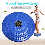 Диск-обертання здоров'я масажний Грація, тренажер-масажер 2 в 1 OSPORT (MS 0698), фото 2