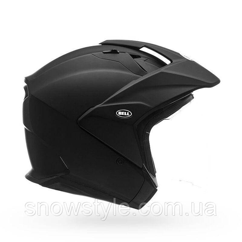 Мотоциклетний шолом мотошолом Bell Mag-9 Helmet Matte Black Large (58-59cm)