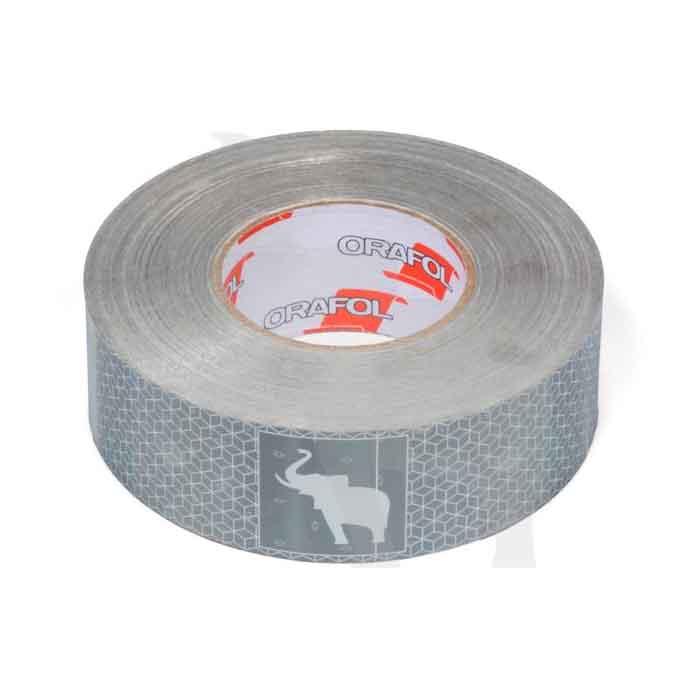 Світловідбиваюча стрічка біла SCHMITZ 1141817 50 мм x 50 м [до жорстких бортів] ORIGINAL, фото 1