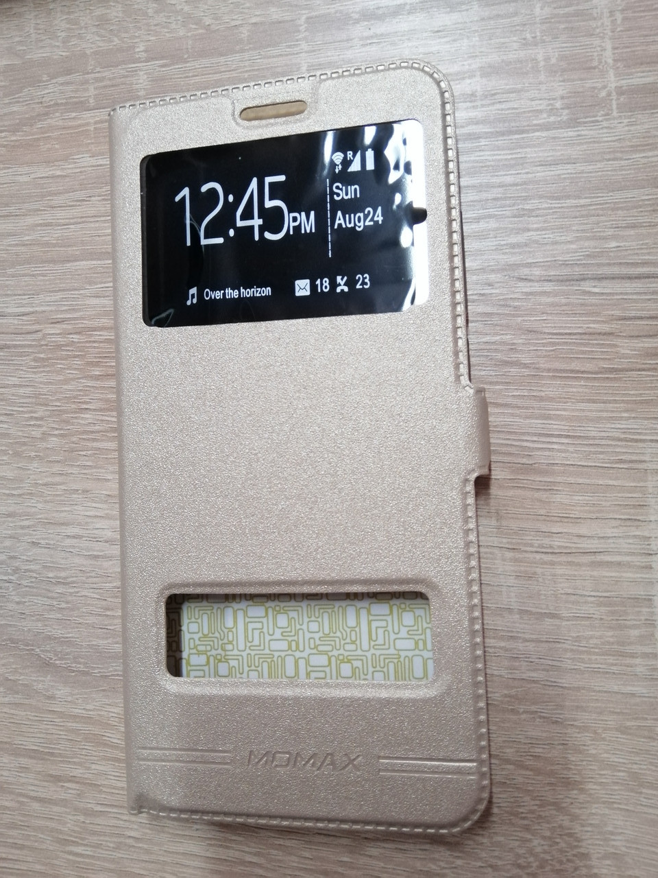 Чохол-книжка для Xiaomi Redmi Note 6 / Note 6 Pro Momax Gold