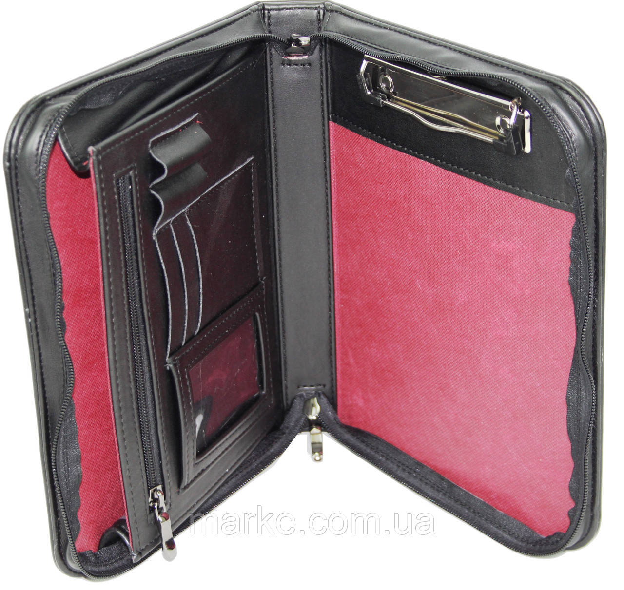 Чоловіча ділова папка формату А5 Portfolio Portbw08 чорна