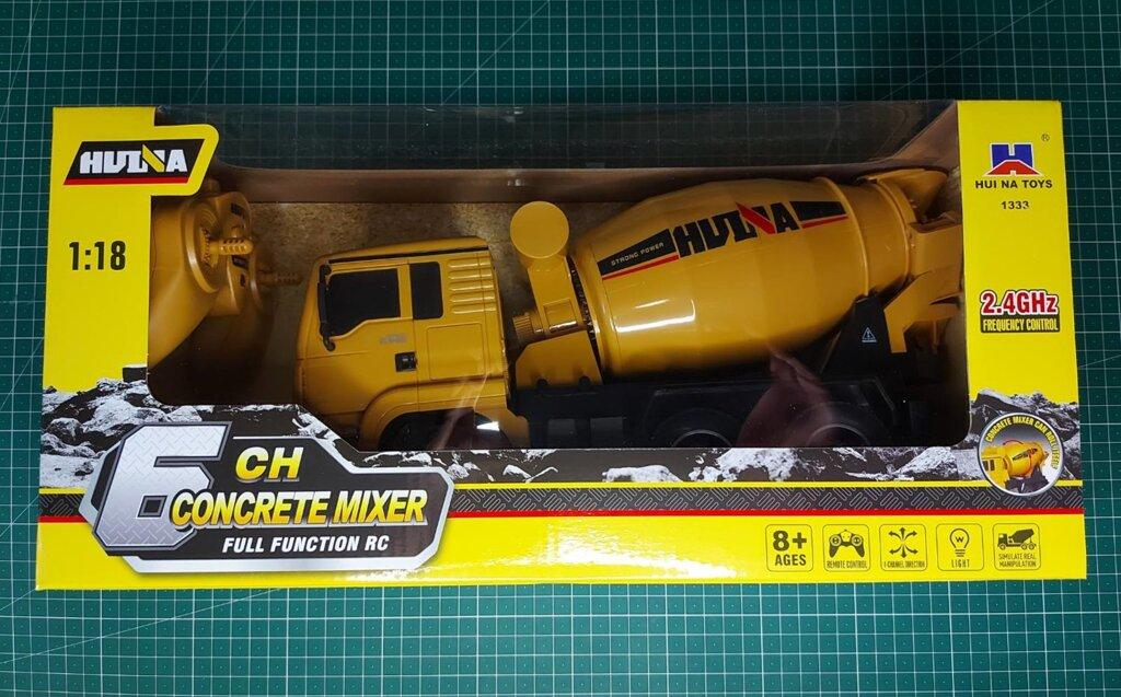 Автобетонозмішувач Хаина HUINA HL1333. Радіокерована модель в масштабі 1/18
