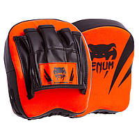 Лапа изогнутая (2шт) Venum 8331 размер 18x16x5см Orange-Black