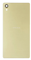 Задняя крышка для Sony F8131 Xperia X Performance/F8132, золотистая, Lime Gold, оригинал