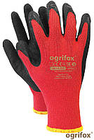 Перчатки рабочие с латексным покрытием OX-DRAGOS OGRIFOX (красно-черные) пара