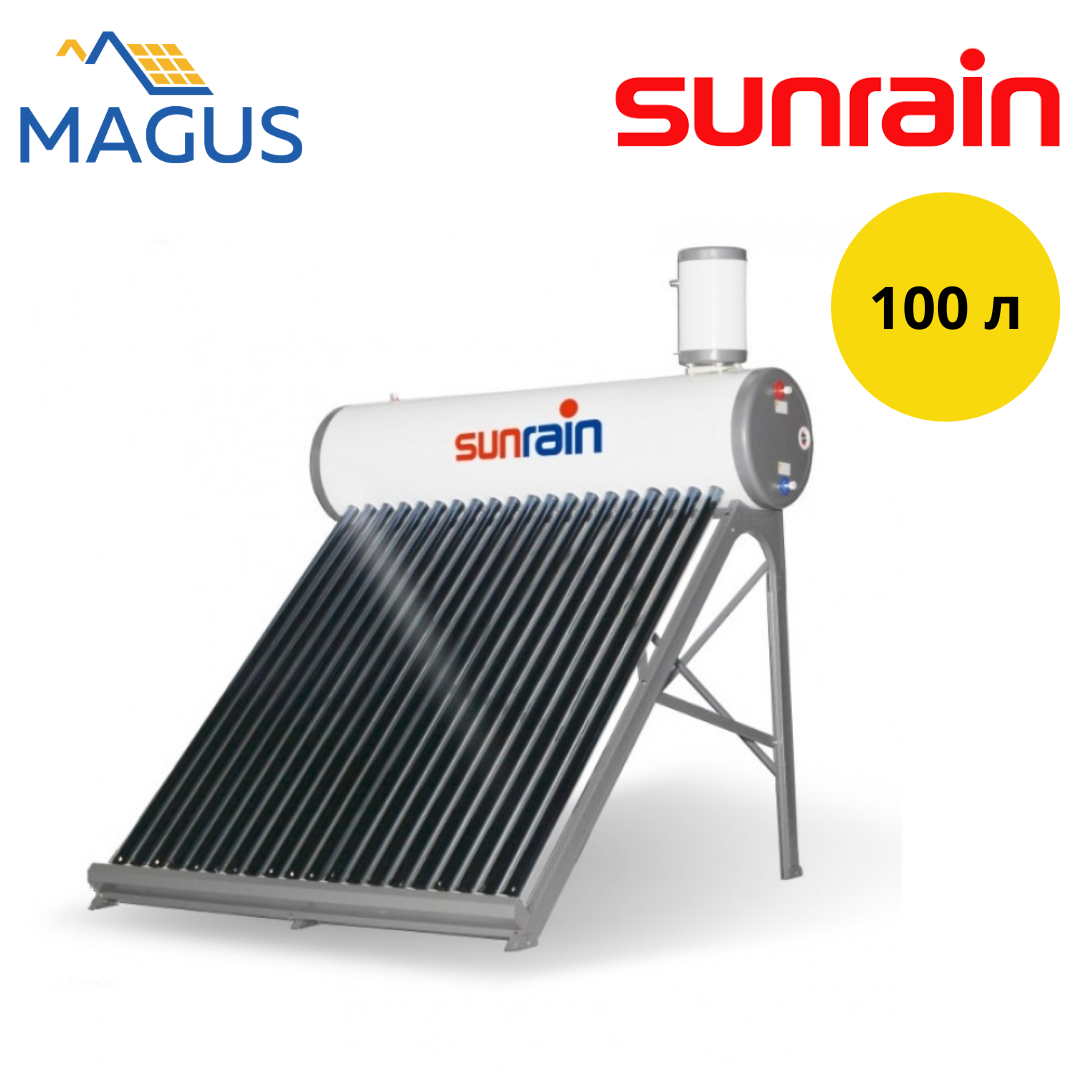 Вакуумный солнечный коллектор SunRain TZL58/1800-10 - фото 1 - id-p661409843