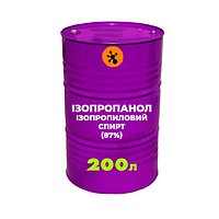 Ізопропанол (ізопропиловий спирт) 87% 200л.
