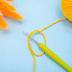 Гачки для в'язання із силіконовою ручкою/колір мікс/довжина 14 см/No4/замовлення від 1 шт.