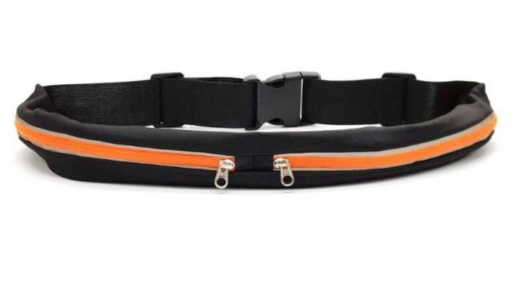 Спортивна сумка на пояс для бігу Go Runners Pocket Belt Помаранчевий (KG-2318)