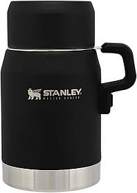 Термос для еды STANLEY MASTER UNBREAKABLE FOOD JAR 17 OZ / 0.5 литра черный Стенли Стэнли Стенлі Мастер