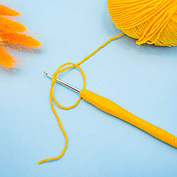 Гачки для в'язання із силіконовою ручкою/колір мікс/довжина 14 см/No 3,5/замовлення від 1 шт.