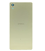 Задня кришка для Sony F5121 Xperia X Dual, F5122, золотиста, Lime Gold, оригінал