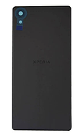 Задняя крышка для Sony F5121 Xperia X Dual, F5122, серая, Graphite Black, оригинал