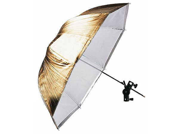 Парасолька Falcon Gold/Silver/Translacent 48" (122см, 8mm) (URK-48TGS 8mm), фото 1