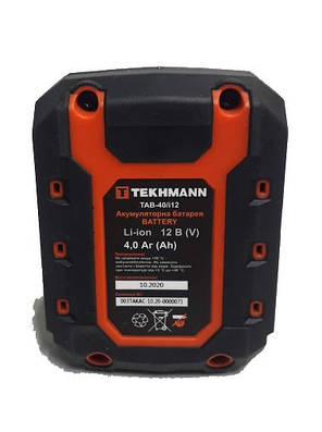 Акумуляторна батарея ємністю 4 Ач Tekhmann TAB-40/i12, фото 2