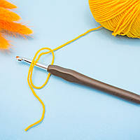 Крючки для вязания с силиконовой ручкой / цвет микс / длина 14 см / № 6 / заказ от 1 шт