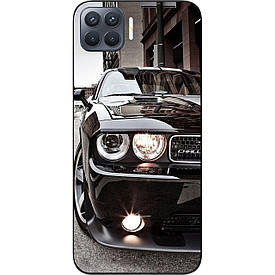 Бампер силіконовий для OPPO Reno 4 Lite з малюнком Авто
