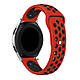 Ремешок BeCover Nike Style для Amazfit Stratos 1/2/2S/3/GTR 2/GTR 47mm/GTR Lite 47mm/Nexo/Pace Red-Black - фото 2 - id-p1384658200