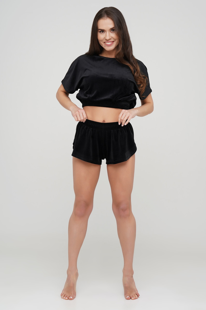 Комплект шорти та кроп-топ із коротким рукавом TM Orli, фото 1