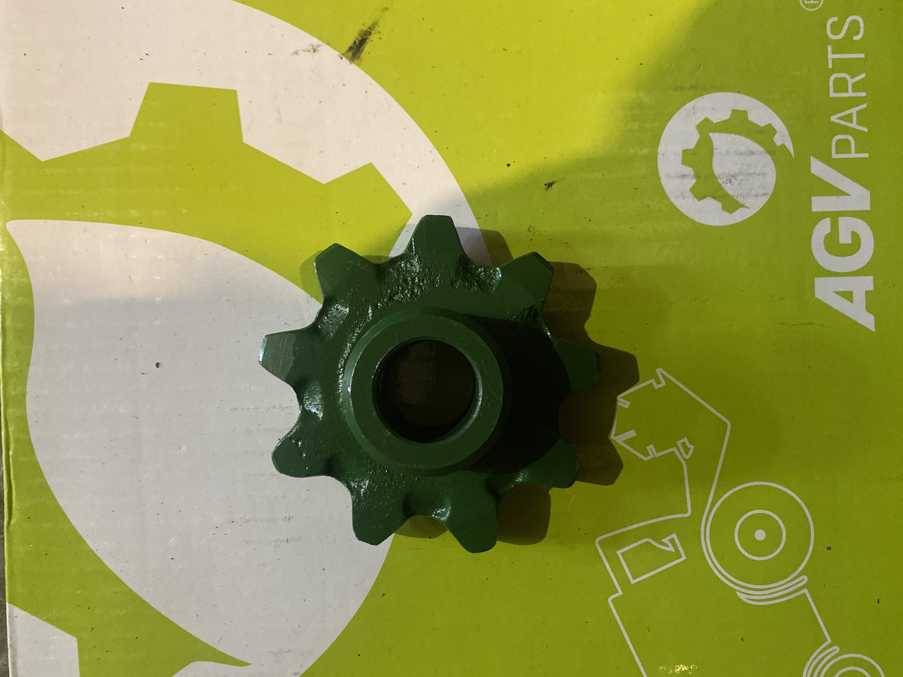 Зірочка елеватора наклонної камери z9 fi25 на штифт комбайна Volvo 800 830 1110 1130 1150, фото 1