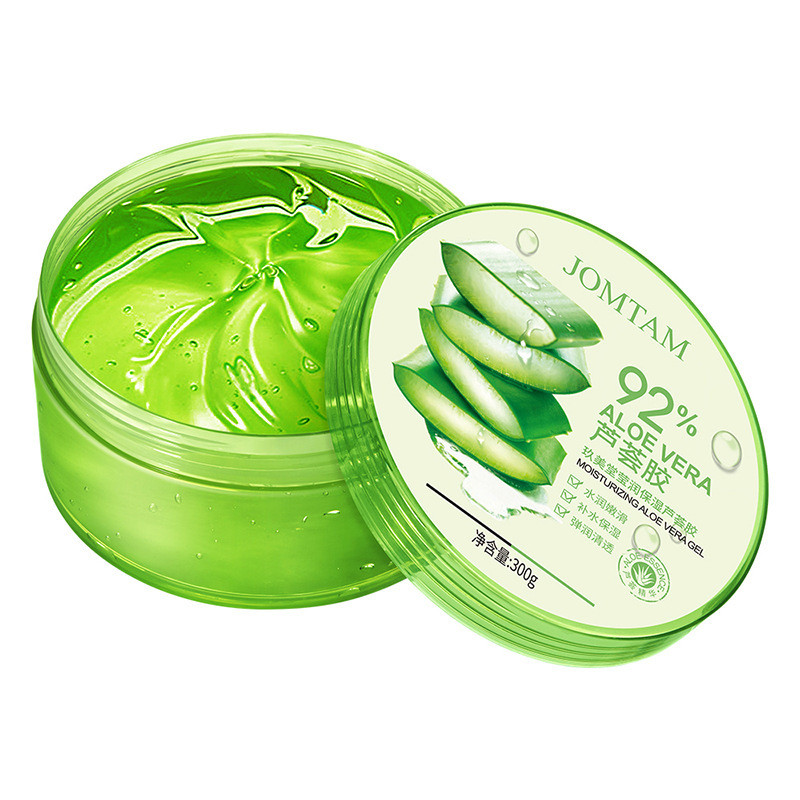 Гель для лица и тела с алоэ вера успокаивающий и увлажняющий Jomtam Moisturizing Aloe Vera Gel, 300г - фото 1 - id-p1384698414