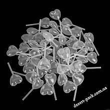 Соус-капсула «Серце» 60 мм (50 шт.) піпетка для соусу