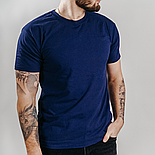 Футболка чоловіча класична 100% бавовна 0610360, фото 2