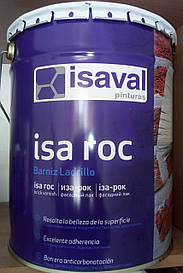 Лак по каменю бетону фасадний акриловий Іза Рок Isa Roc Isaval
