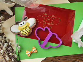 3D-формочки-вирубки для пряників "Пчелка 4"