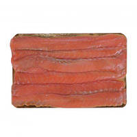 Сьомга спинка слабосолена без шкури в/у 250 г