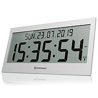 Годинники настінні Bresser Jumbo LCD Grey (7001802QT5000)