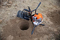 Мотобури для свердління в грунті будь-якої щільності