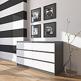 Комод на 6 висувних ящиків c фасадами без ручок R-7, фото 8