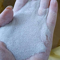 Кварцовий очищений пісок 0,4-0,6 мм для піскострую 25 кг