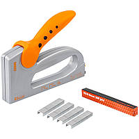 Степлер алюмінієвий будівельний меблевей покрівельний Richmann 4-10 мм (C0800)