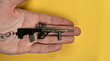Брелок Steyr AUG Авуг сувенір металевий 12 см зброя аксесуари з пабгу pubg mobile, фото 3