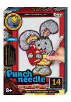 Ковровая вышивка Danko Toys Punch needle: Зайка PN-01-10