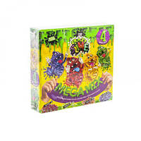 Набор для опытов Danko Toys Crazy Slime - Лизун своими руками 4 цвета укр SLM-03-01U