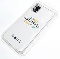 Чохол для Samsung Galaxy A51 A515F силіконовий чорний матовий Silicone Case Matte Ultra Slim