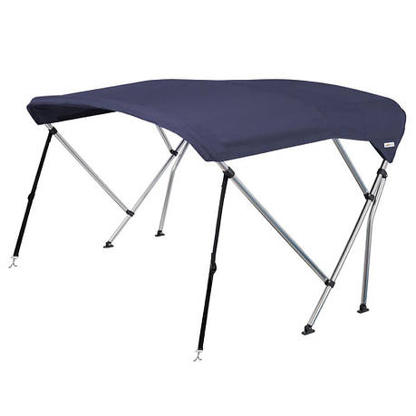 Тент OceanSouth WHITEWATER BIMINI TOP 3 вигину 1,5-1,7M ширина установки СИНІЙ, фото 1